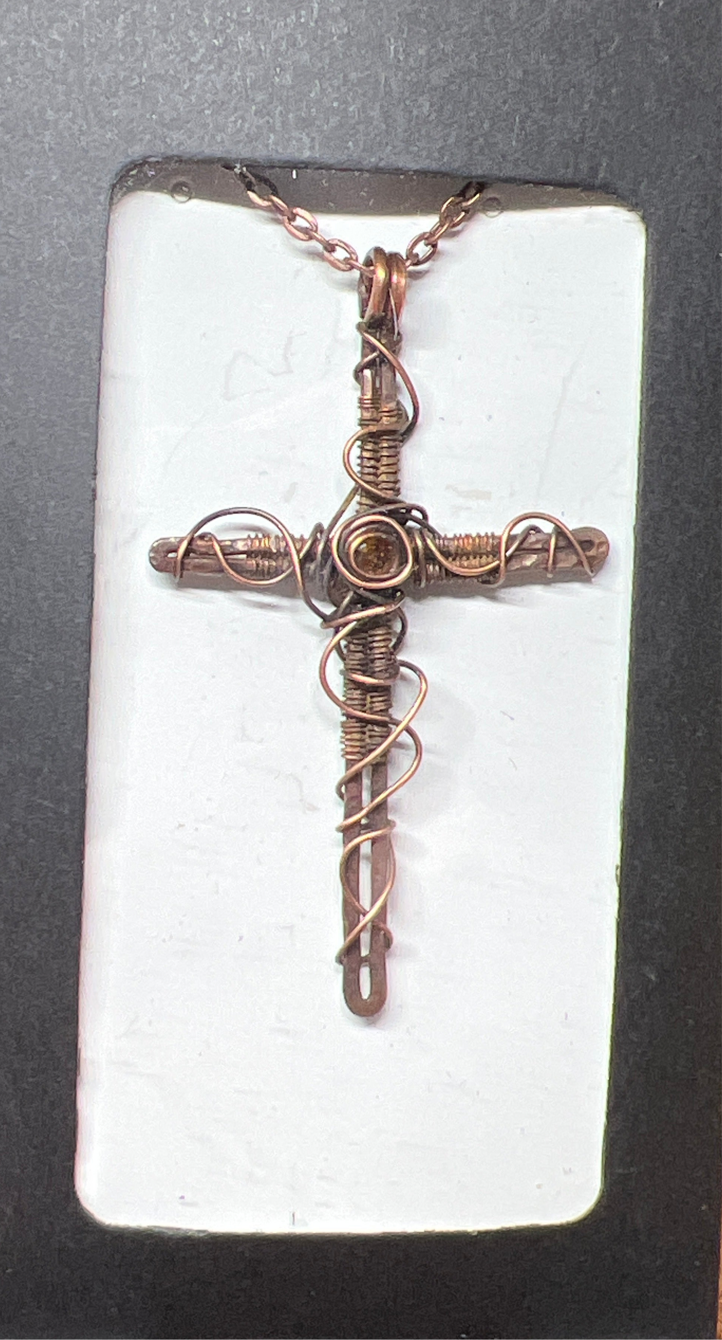 Handmade Copper Crucifix
